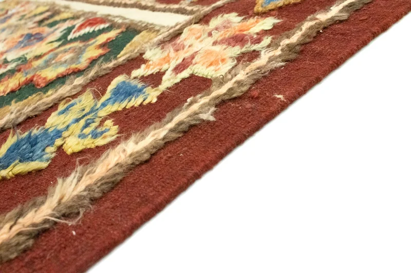 Berber Teppich 158 x 211 cm - rot