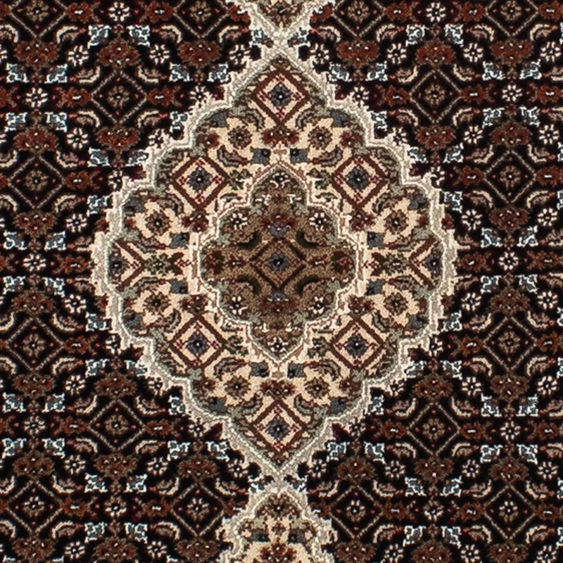 Orientteppich - Täbriz 79 x 195 cm - dunkelblau