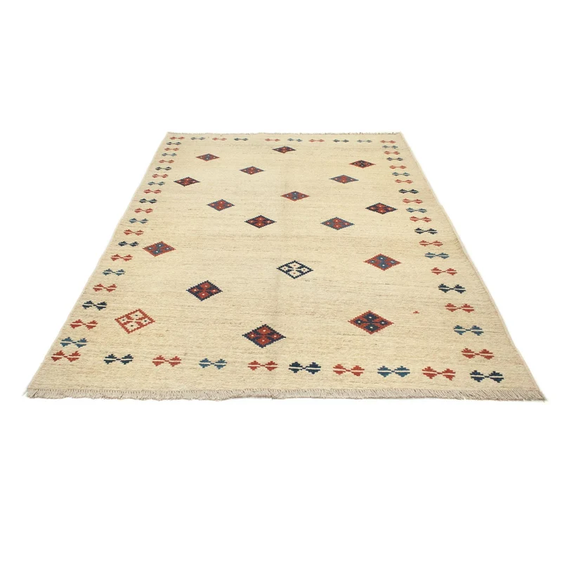 Gabbeh Teppich - Perser 154 x 232 cm - beige