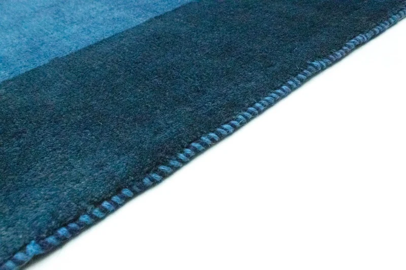 Gabbeh Teppich - Perser 151 x 197 cm - blau