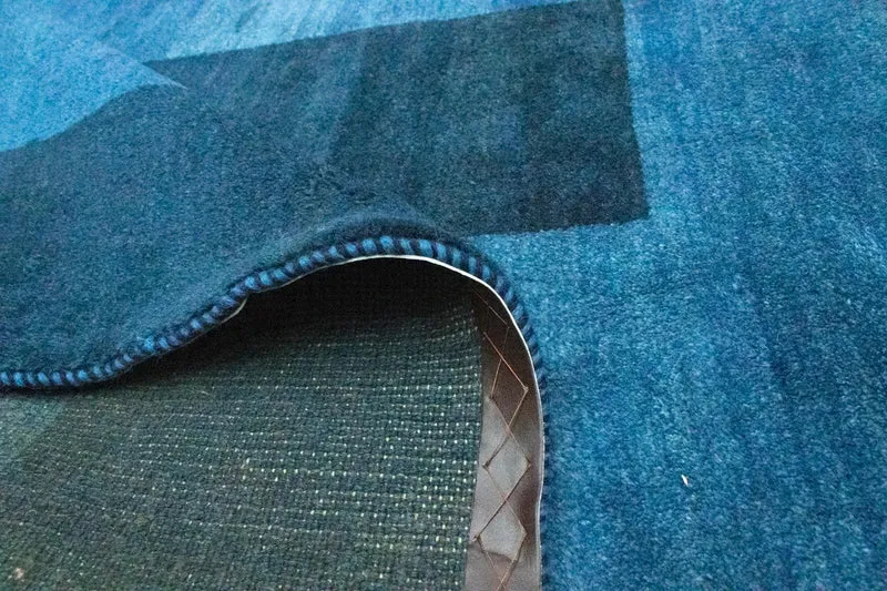 Gabbeh Teppich - Perser 151 x 197 cm - blau