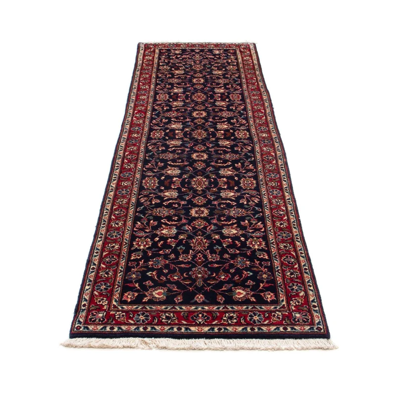 Perserteppich - Keshan 68 x 266 cm - dunkelblau