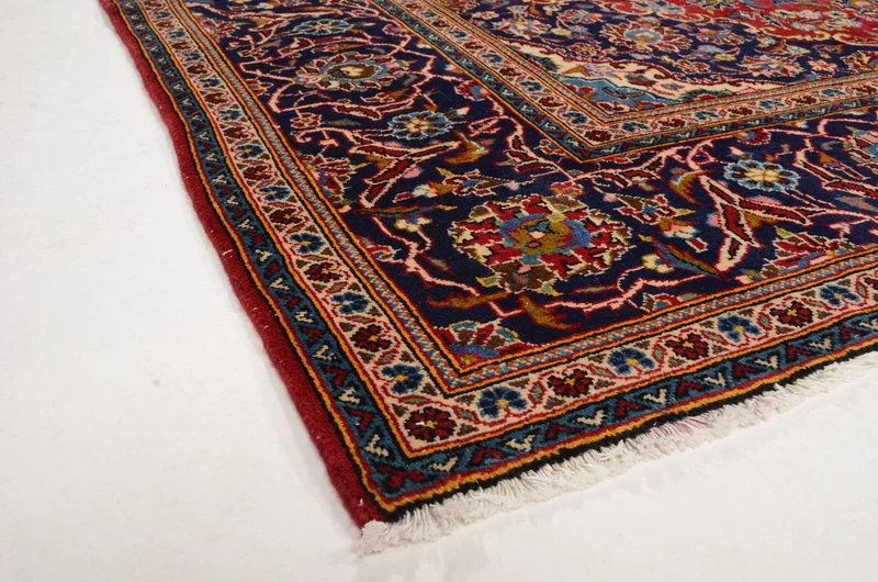 Perserteppich - Keshan 198 x 305 cm - rot