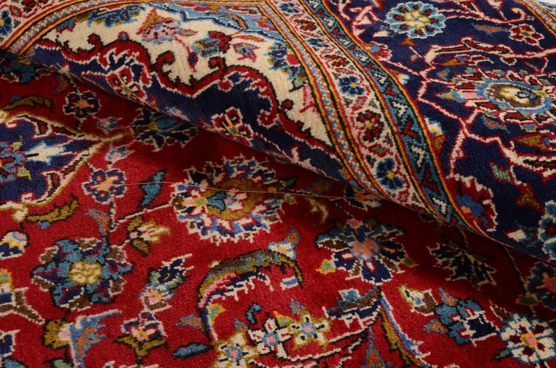 Perserteppich - Keshan 198 x 305 cm - rot