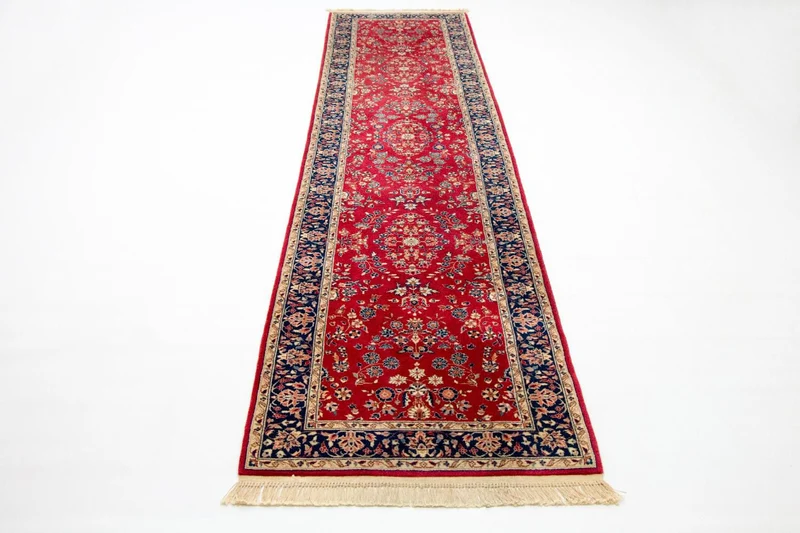 Orientteppich - Täbriz 78 x 336 cm - rot