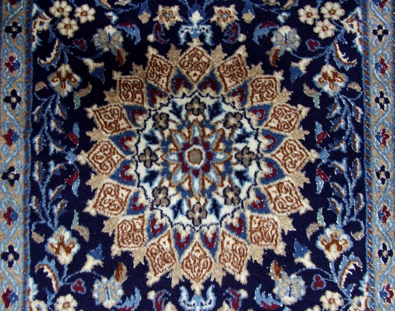 Perserteppich - Nain 80 x 340 cm Teppich Läufer