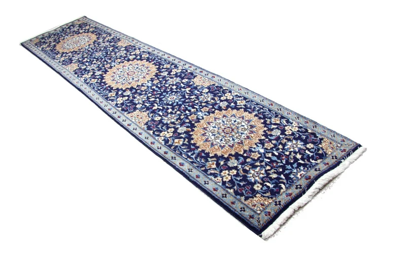 Perserteppich - Nain 80 x 340 cm Teppich Läufer