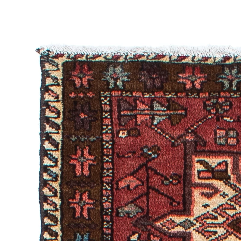 Perserteppich - Nomadic 85 x 304 cm - dunkelrot