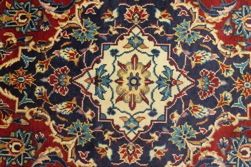 Perserteppich - Keshan 192 x 307 cm - rot