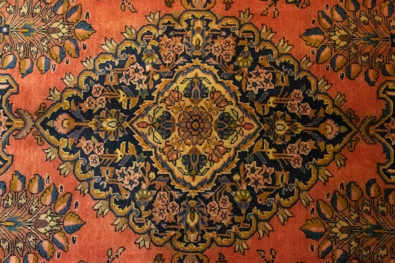 Perserteppich - Classic 213 x 310 cm - orange