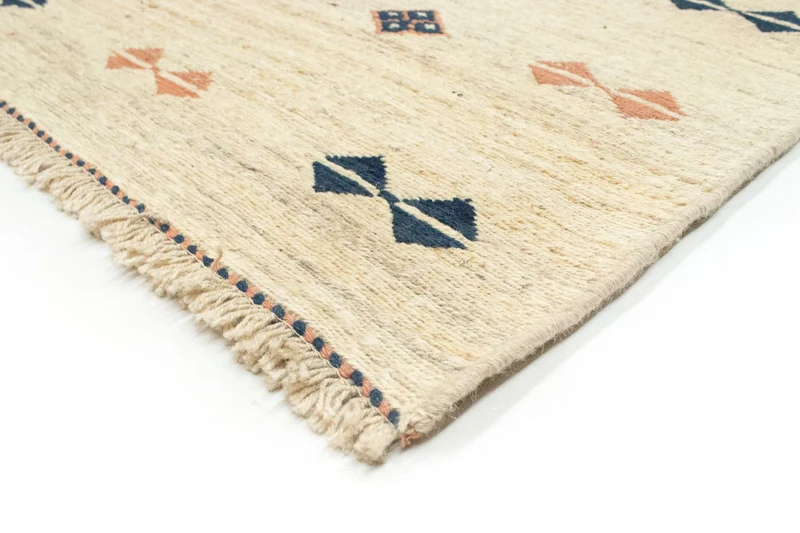 Gabbeh Teppich - Perser 148 x 196 cm - beige