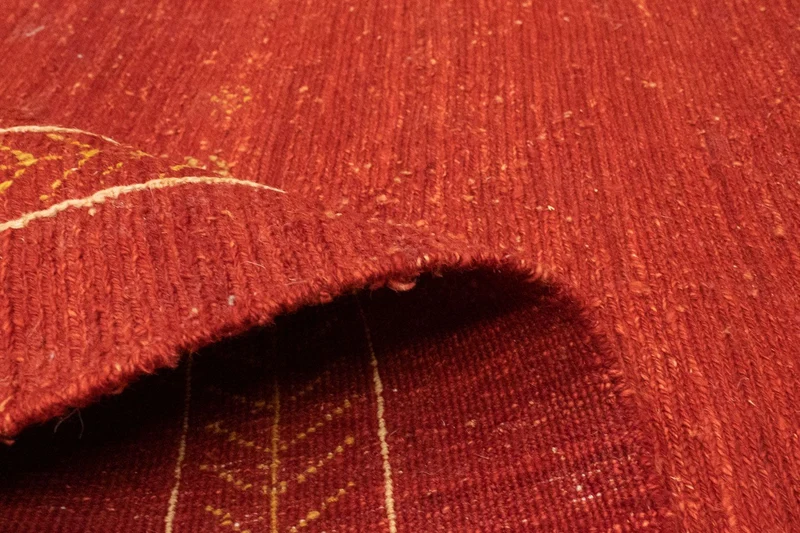 Gabbeh Teppich - Perser 152 x 191 cm - rot