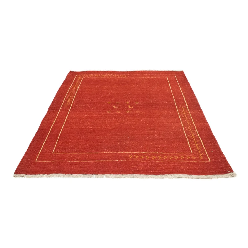 Gabbeh Teppich - Perser 152 x 191 cm - rot