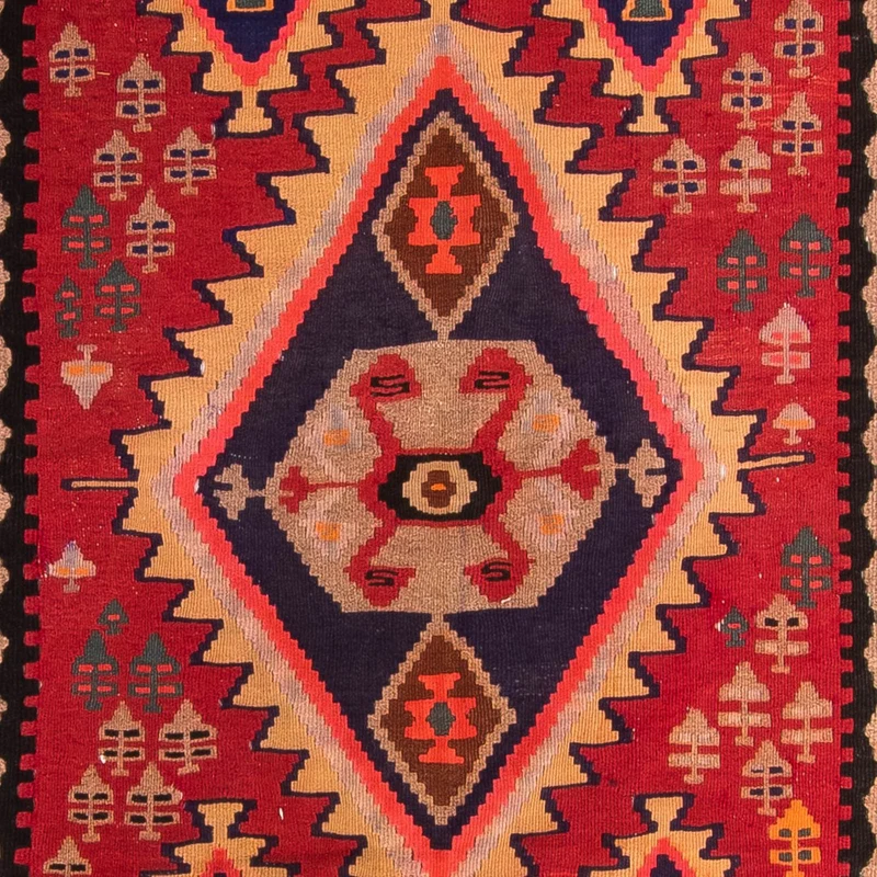 Kelim Teppich - Old 170 x 360 cm - mehrfarbig