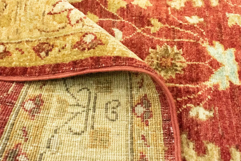 Ziegler Teppich 102 x 147 cm - rot