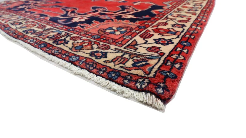 Perserteppich - Nomadic 125 x 215 cm - rot