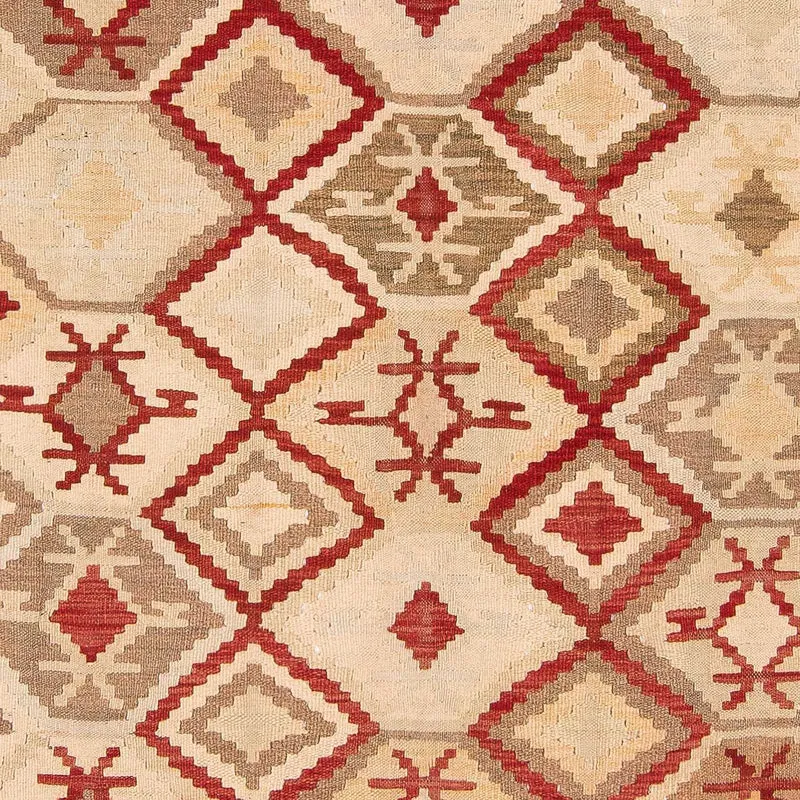 Kelim Teppich - Splash 193 x 290 cm - beige