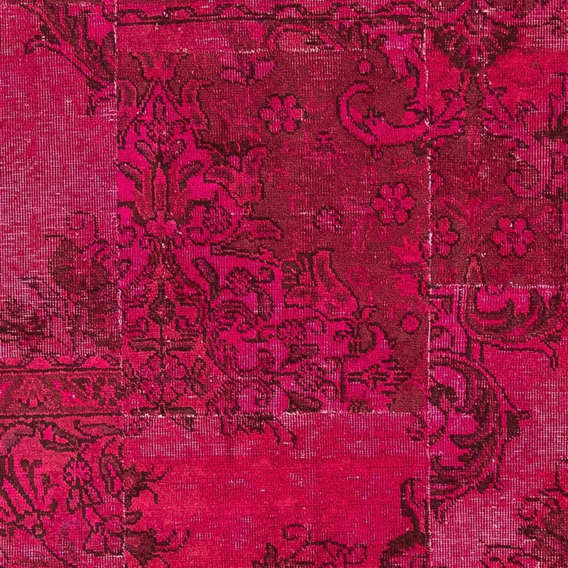 Patchwork Teppich 127 x 202 cm - mehrfarbig