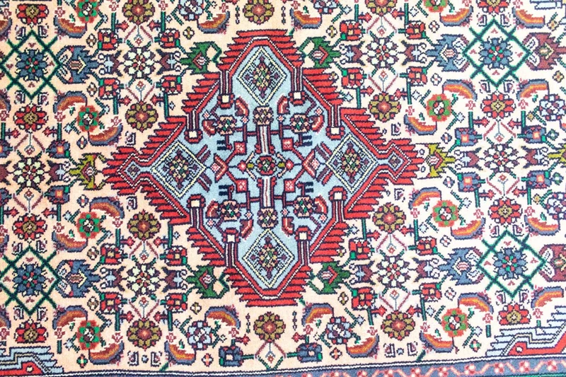 Perserteppich - Nomadic 102 x 157 cm - blau