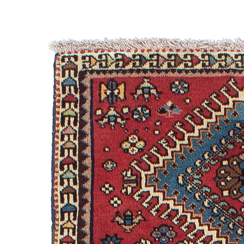 Perserteppich - Nomadic 75 x 281 cm - rot