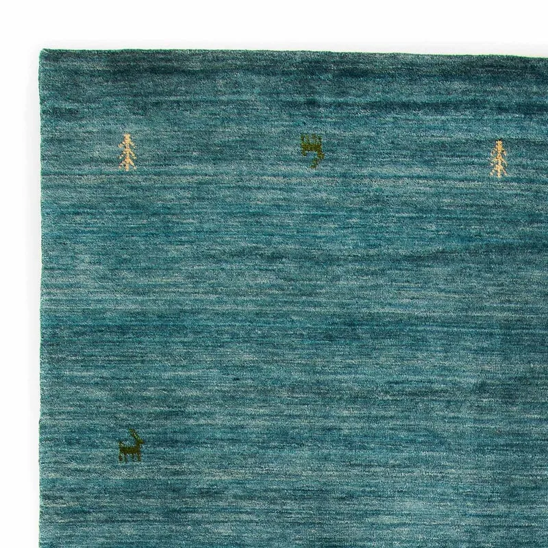 Gabbeh Teppich - Indus 200 x 300 cm - blau