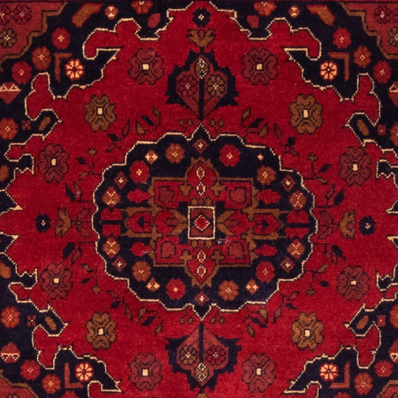 Afghan Teppich - Kunduz 120 x 200 cm - rot