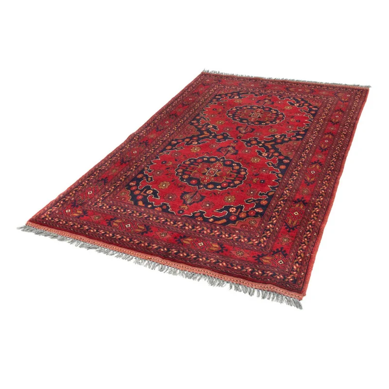 Afghan Teppich - Kunduz 120 x 200 cm - rot