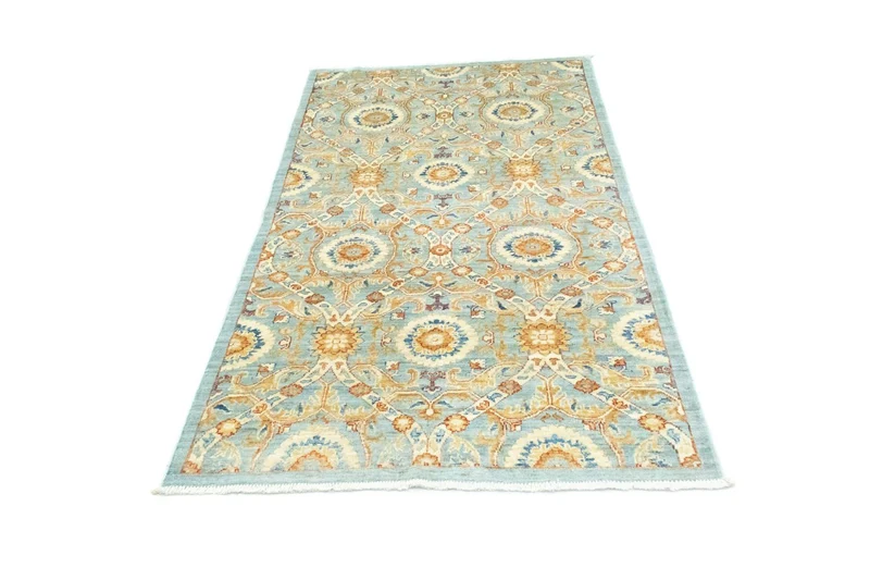 Ziegler Teppich - Modern 100 x 194 cm - grün