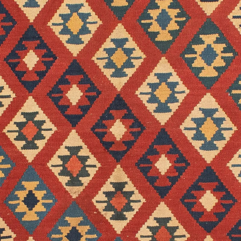 Kelim Teppich - Oriental 152 x 221 cm - mehrfarbig