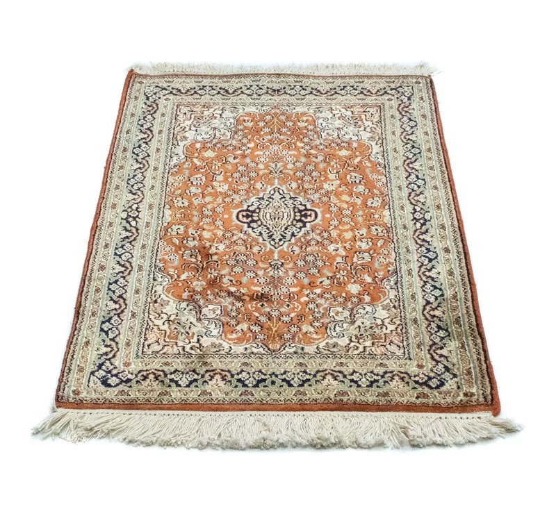 Seidenteppich - Kaschmir Seide 63 x 94 cm Fußmatte
