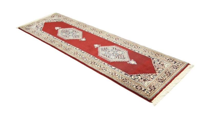 Orientteppich - Bidjar - Indus 75 x 245 cm - rot
