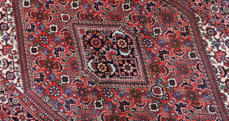 Perserteppich - Bidjar 76 x 141 cm - rot