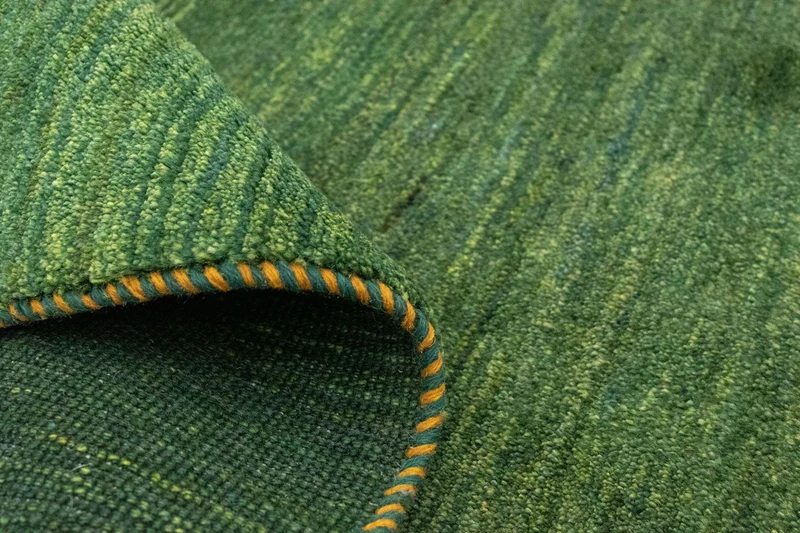 Gabbeh Teppich - Perser 80 x 125 cm - grün