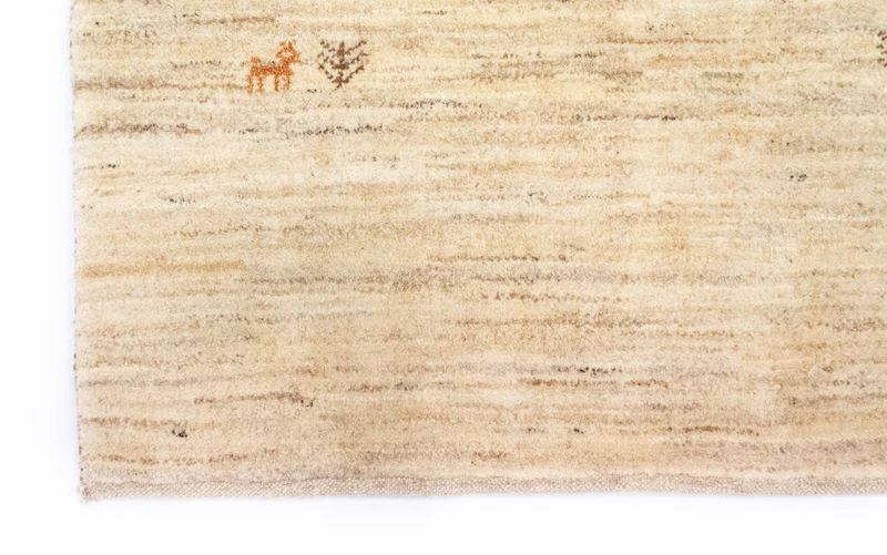 Gabbeh Teppich - Perser 100 x 155 cm - beige