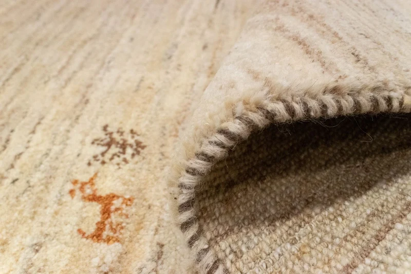 Gabbeh Teppich - Perser 100 x 155 cm - beige