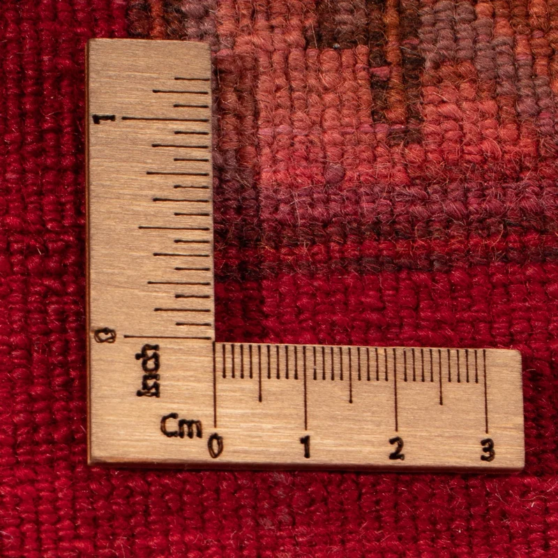 Orientteppich 255 x 355 cm - dunkelrot