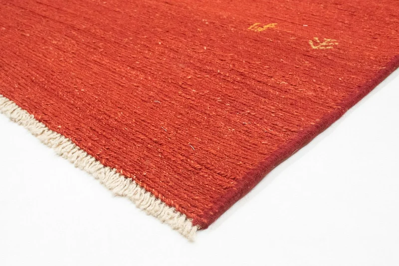 Gabbeh Teppich - Perser 118 x 174 cm - rot