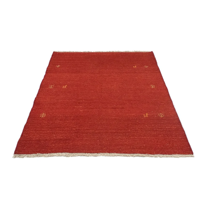 Gabbeh Teppich - Perser 118 x 174 cm - rot
