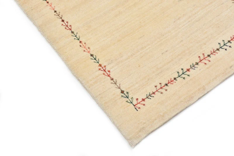 Gabbeh Teppich - Loribaft Perser 64 x 93 cm - natur