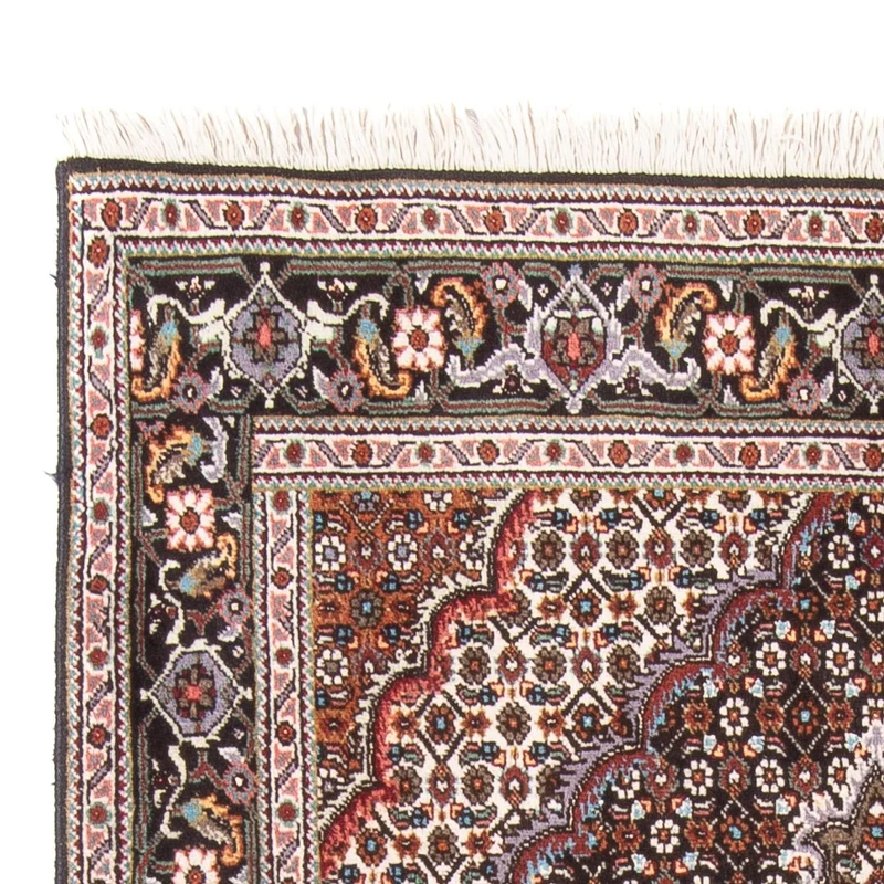 Perserteppich - Täbriz - Royal - 100 x 152 cm - schwarz
