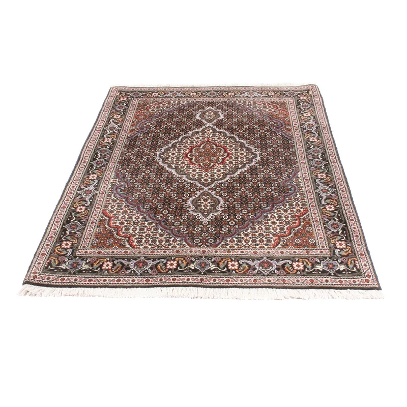 Perserteppich - Täbriz - Royal - 100 x 152 cm - schwarz