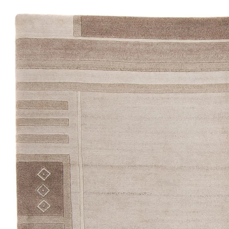 Nepal Teppich - 171 x 233 cm - natur