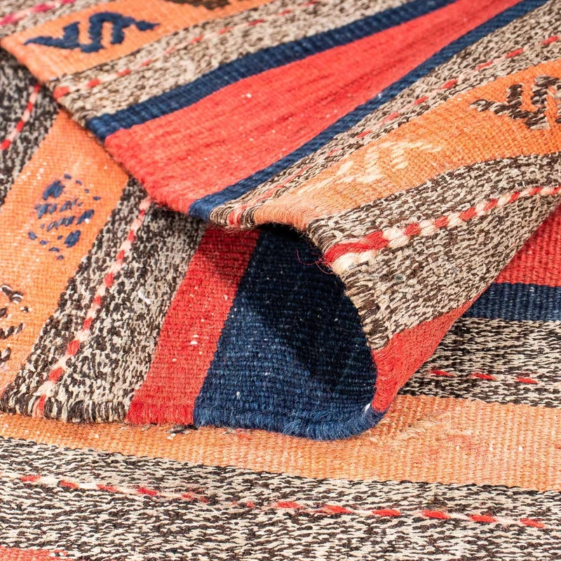 Kelim Teppich - Old 142 x 312 cm - mehrfarbig