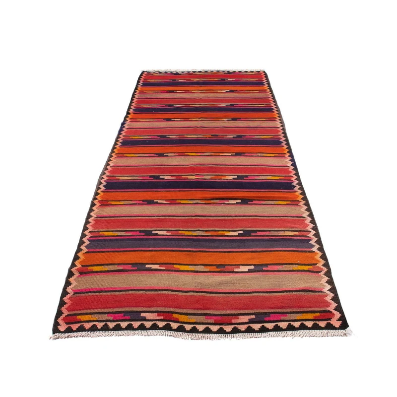 Kelim Teppich - Old 125 x 340 cm - mehrfarbig
