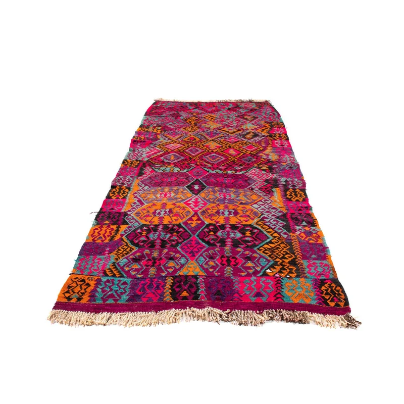 Kelim Teppich - Old 137 x 310 cm - mehrfarbig