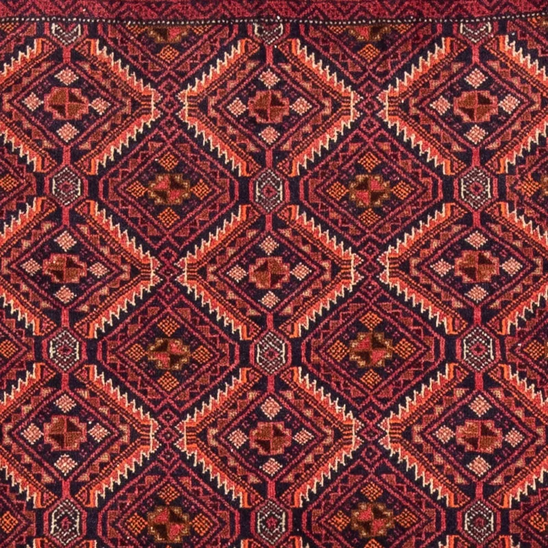Belutsch Teppich 105 x 190 cm - rot