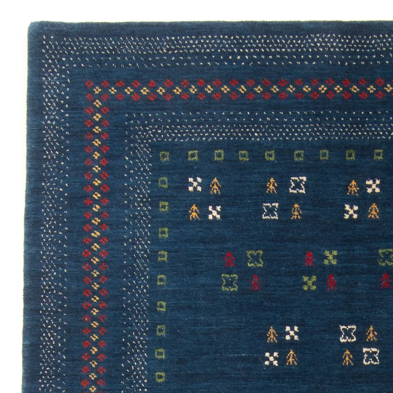 Gabbeh Teppich - Loribaft Softy 143 x 197 cm - mehrfarbig