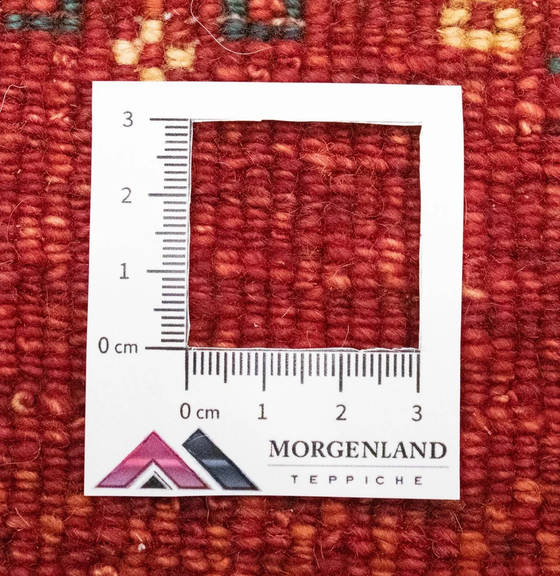 Gabbeh Teppich - Perser 75 x 215 cm - rot