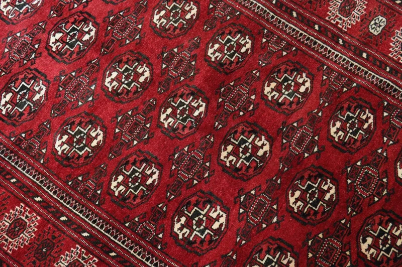 Afghan Teppich 114 x 154 cm - rot