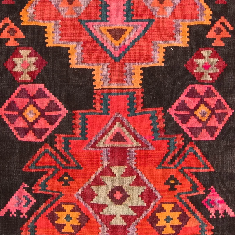 Kelim Teppich - Old 150 x 335 cm - mehrfarbig